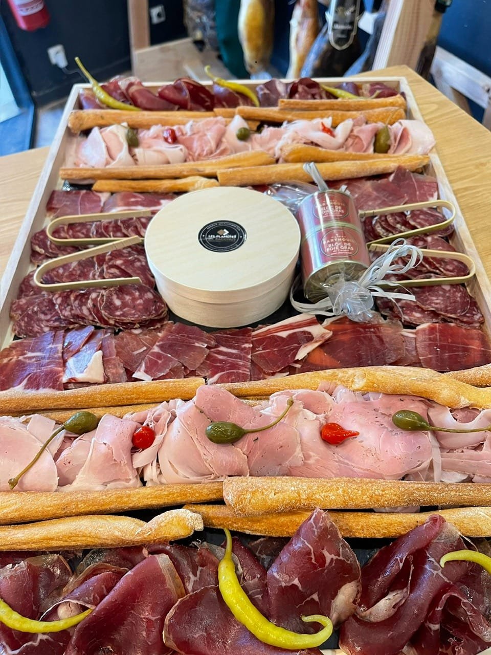 Charcuterie fine à Castries 14 planche